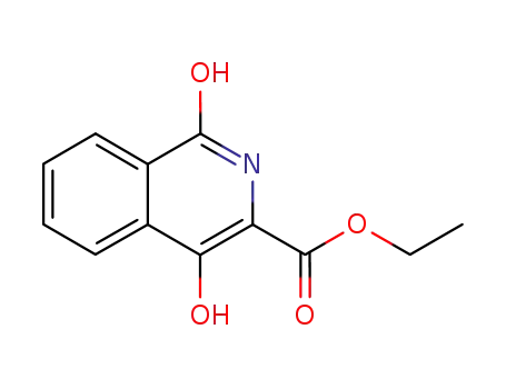 Molecular Structure of 14174-93-7 ((3Z)-3-(ethoxy-hydroxy-methylidene)isoquinoline-1,4-dione)