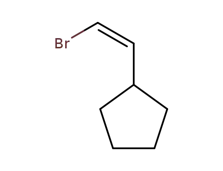 Molecular Structure of 123240-92-6 (Cyclopentane, (2-bromoethenyl)-, (Z)- (9CI))