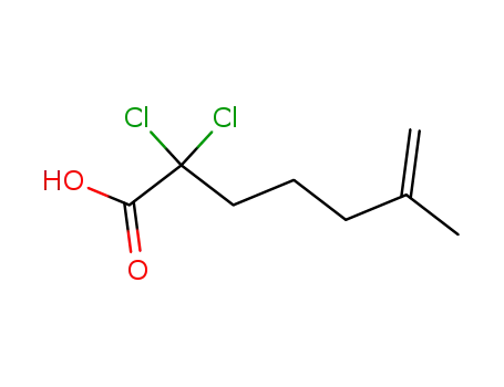 2,2-dichloro-6-methyl-6-heptenoic acid