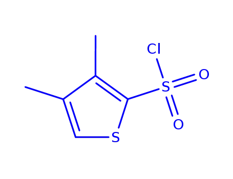 3,4-디메틸티오펜-2-설포닐 클로라이드