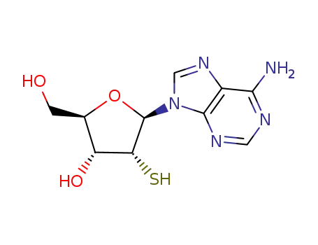 Molecular Structure of 136904-69-3 (2'-THIOADENOSINE)