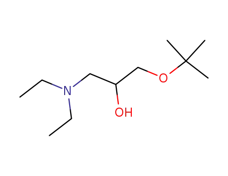 1-(Diethylamino)-3-(1,1-dimethylethoxy)-2-propanol