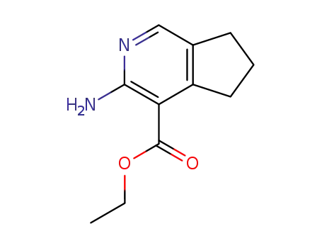5H-Cyclopenta[c]pyridine-4-carboxylicacid,3-amino-6,7-dihydro-,ethylester(9CI)