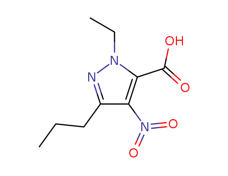 2-ethyl-4-nitro-5-propylpyrazole-3-carboxylic acid