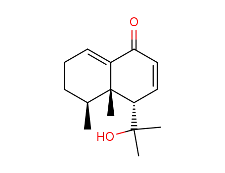 1(4H)-Naphthalenone,4a,5,6,7-tetrahydro-4-(1-hydroxy-1-methylethyl)-4a,5-dimethyl-, (4R,4aR,5R)-