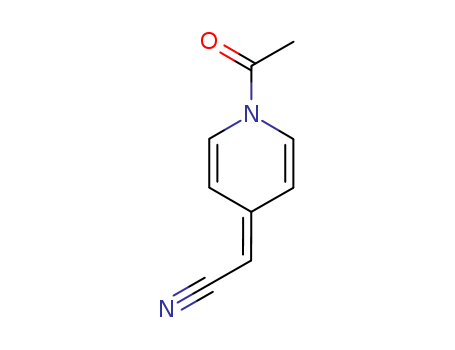 delta4(1H),alpha-Pyridineacetonitrile, 1-acetyl- (8CI)