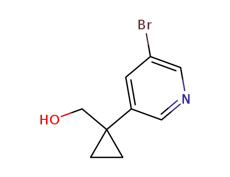 (1-(5-broMopyridin-3-yl)cyclopropyl)Methanol