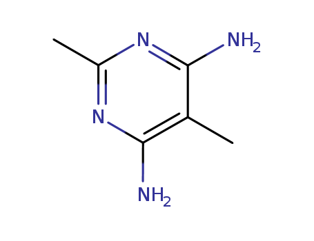 Pyrimidine, 4,6-diamino-2,5-dimethyl- (7CI,8CI)