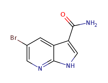 5-Bromo-1H-pyrrolo[2,3-b]pyridine-3-carboxamide