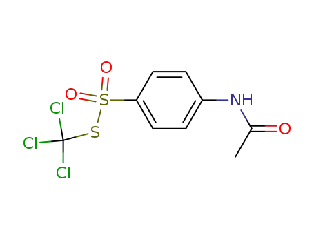 Molecular Structure of 1216-67-7 (S-(trichloromethyl) 4-(acetylamino)benzenesulfonothioate)