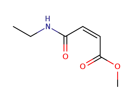 Molecular Structure of 119074-43-0 (methyl (2Z)-4-(ethylamino)-4-oxobut-2-enoate)