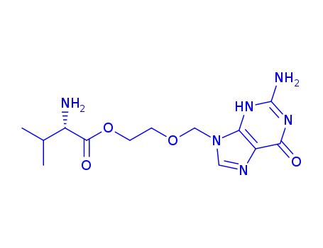 Molecular Structure of 142963-60-8 (valaciclovir)