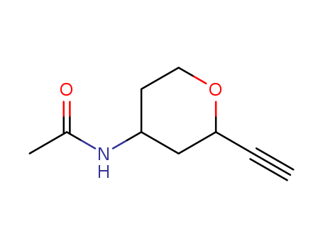 N-(2-ethynyl-tetrahydro-2H-pyran-4-yl)acetamide