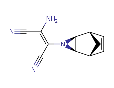 3-aza-3-(2-amino-1,2-dicyanovinyl)tricyclo<3.2.1.0<sup>2,4</sup>>oct-6-ene