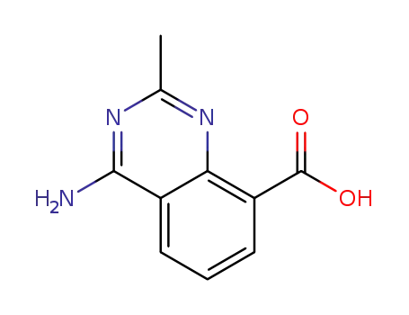 Molecular Structure of 1268520-96-2 (4-AMINO-2-METHYLQUINAZOLINE-8-CARBOXYLIC ACID)