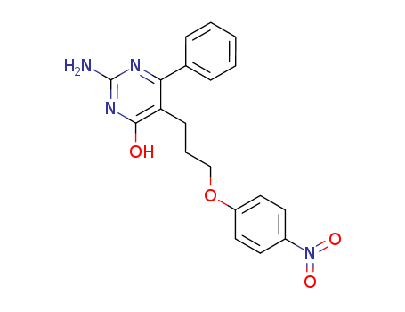 4(3H)-Pyrimidinone,2-amino-5-[3-(4-nitrophenoxy)propyl]-6-phenyl-