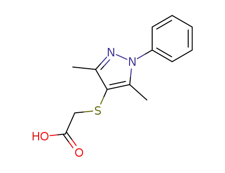 (3,5-DIMETHYL-1-PHENYL-1H-PYRAZOL-4-YL)티오]아세트산