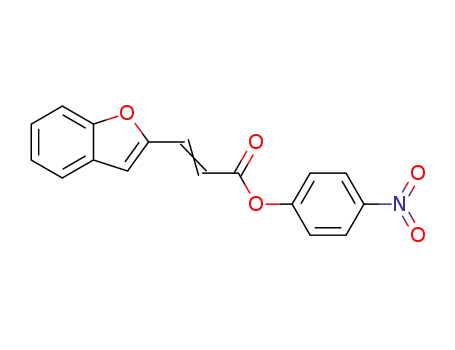 2-ベンゾフランアクリル酸p-ニトロフェニル