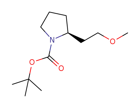 (S)-N-tert-butyloxycarbonyl-2-(2-methoxyethyl)pyrrolidine