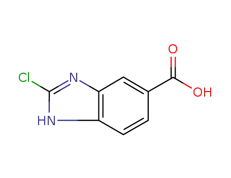 2-CHLORO-1H-BENZIMIDAZOLE-5-카르복실산