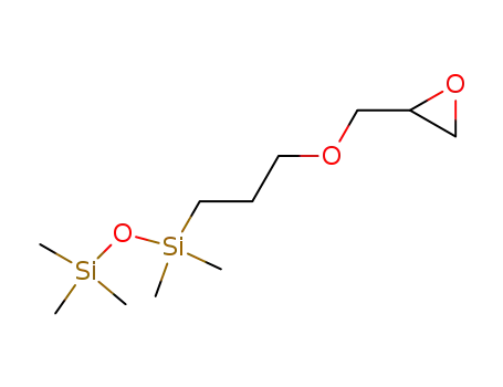 Molecular Structure of 18044-44-5 ((3-GLYCIDOXYPROPYL)PENTAMETHYLDISILOXANE)
