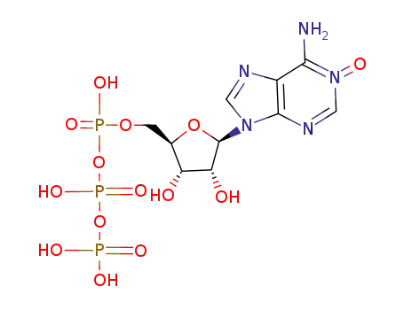 Molecular Structure of 17670-17-6 (adenosine N(1)-oxide triphosphate)