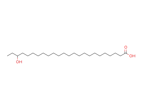 Molecular Structure of 18060-70-3 (22-hydroxytetracosanoic acid)