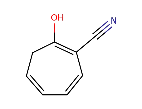 2-cyano-1,3,5-cycloheptatrien-1-ol
