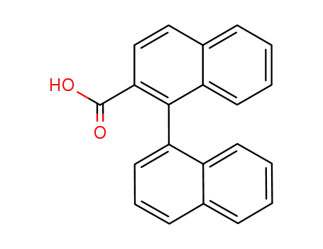 Molecular Structure of 18795-02-3 (1-(1-NAPHTHYL)-2-NAPHTHOIC ACID)