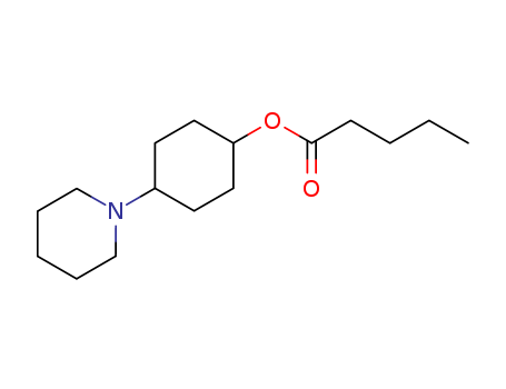 Valeric acid 4-piperidinocyclohexyl ester