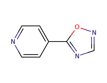 Molecular Structure of 162704-68-9 (Pyridine, 4-(1,2,4-oxadiazol-5-yl)- (9CI))