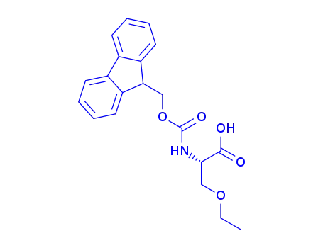 Molecular Structure of 1562432-09-0 (Fmoc-(S)-2-amino-3-ethoxypropionic acid)