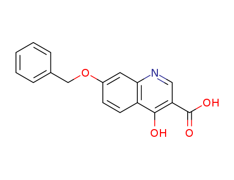 4-oxo-7-phenylmethoxy-1H-quinoline-3-carboxylic acid cas  17825-22-8