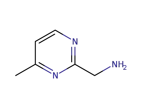 Molecular Structure of 933682-85-0 (1-(4-methylpyrimidin-2-yl)methanamine(SALTDATA: 2HCl))