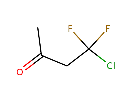 Molecular Structure of 1515-16-8 (4-Chloro-4,4-difluoro-2-butanone)