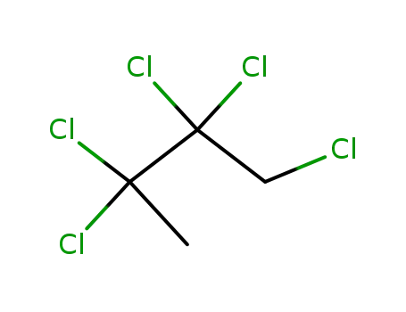 Molecular Structure of 83293-82-7 (1,2,2,3,3-PENTACHLOROBUTANE)