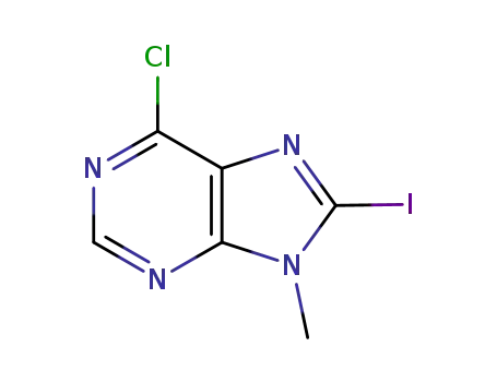 6-클로로-8-요오도-9-메틸-9H-퓨린