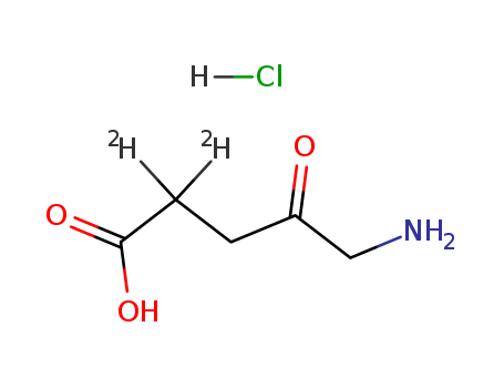 Pentanoic-2,2-d2 acid,5-amino-4-oxo-, hydrochloride (9CI)
