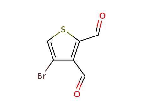 4-BROMO-2,3-THIOPHENEDICARBOXALDEHYDECAS