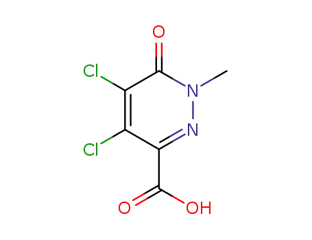 4,5-dichloro-1-methyl-6-oxo-1,6-dihydro-pyridazine-3-carboxylic acid