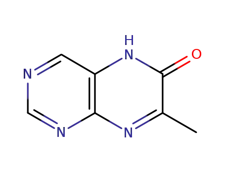 Molecular Structure of 1128-60-5 (7-Methyl-6(5H)-pteridinone)