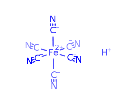 Ferrate(4-),hexakis(cyano-kC)-,hydrogen (1:4), (OC-6-11)- cas  17126-47-5