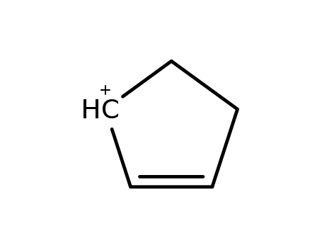 Molecular Structure of 81107-93-9 (3-Cyclopenten-1-ylium)