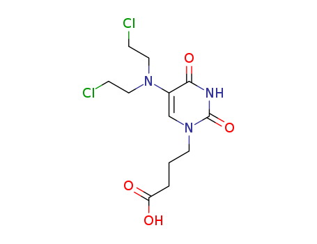 1(2H)-Pyrimidinebutanoicacid, 5-[bis(2-chloroethyl)amino]-3,4-dihydro-2,4-dioxo- cas  148-09-4