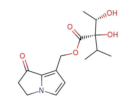 Butanoic acid,2,3-dihydroxy-2-(1-methylethyl)-, (2,3-dihydro-1-oxo-1H-pyrrolizin-7-yl)methylester, (2S,3S)-