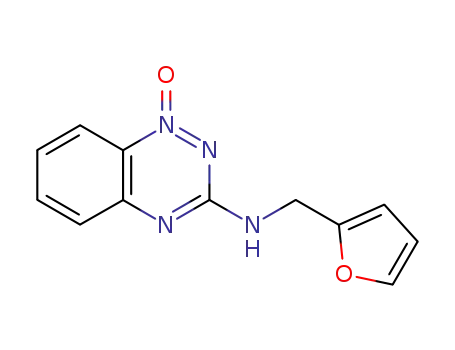 Molecular Structure of 93404-70-7 (3-[(furan-2-ylmethyl)amino]-1,2,4-benzotriazin-1(2H)-ol)