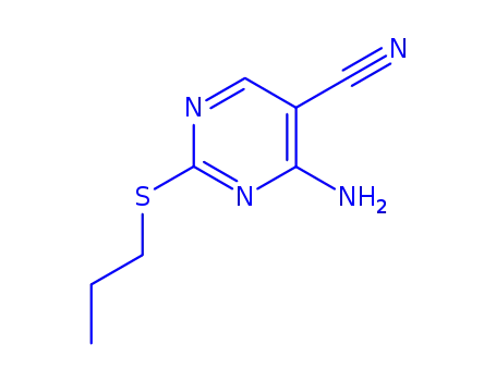 4-아미노-2-(프로필티오)-5-피리미딘카르보니트릴