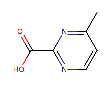 Molecular Structure of 933738-87-5 (4-Methyl-2-pyrimidinecarboxylic  acid)