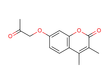3,4-dimethyl-7-(2-oxopropoxy)-2H-chromen-2-one