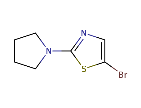 5-BroMo-2-pyrrolidinothiazole